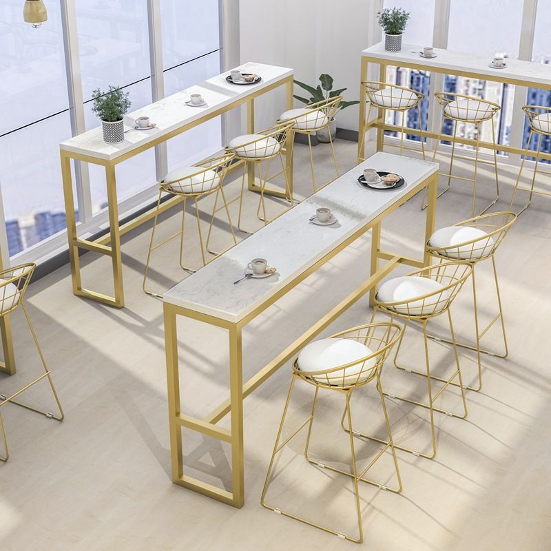 Upholstered Counter Stool Glam Style Low Back Bar Stool with Gold Frame Clearhalo 'Bar Furniture' 'Bar Stools' 'bar_stools' 'furn' 'furn_bar_stools' 'Furniture' 'Kitchen & Dining Furniture' 1200x1200_37e3bcdd-698f-42cb-81e4-5f894193ab2f