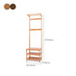 Midcentury Modern Hall Stand Wooden Hall with Scaffali