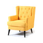 29.5"Wide Velvet/Cotton Blend Arm Chair with Basic Four Leg and Tufted Back Clearhalo 'Accent Chairs' 'accent_chairs' 'Chairs & Seating' 'furn' 'furn_accent_chairs' 'Furniture' 'furniture_accent_chairs' 'Living Room Furniture' 1200x1200_37e7b4f1-8886-4456-823a-8a637c01f316