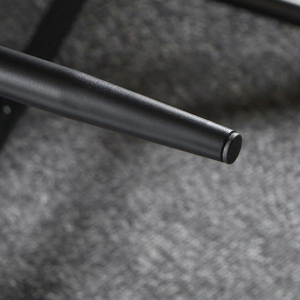 Minimalist Style Upholstered Fabric Barstools Backrest Bar Stools with Footrest