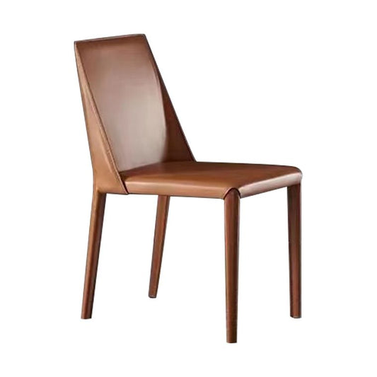 Sillas de acento de cuero moderno y de cuero para el comedor para el comedor