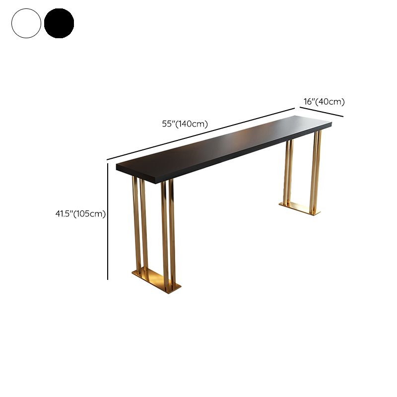 Indoor Contemporary Bar Dining Table Rectangle Wooden Bar Table Clearhalo 'Bar Furniture' 'Bar Tables' 'bar_tables' 'furn' 'furn_bar_tables' 'Furniture' 'Kitchen & Dining Furniture' 1200x1200_37eebe38-7197-422f-8ec2-413aa2e3e992