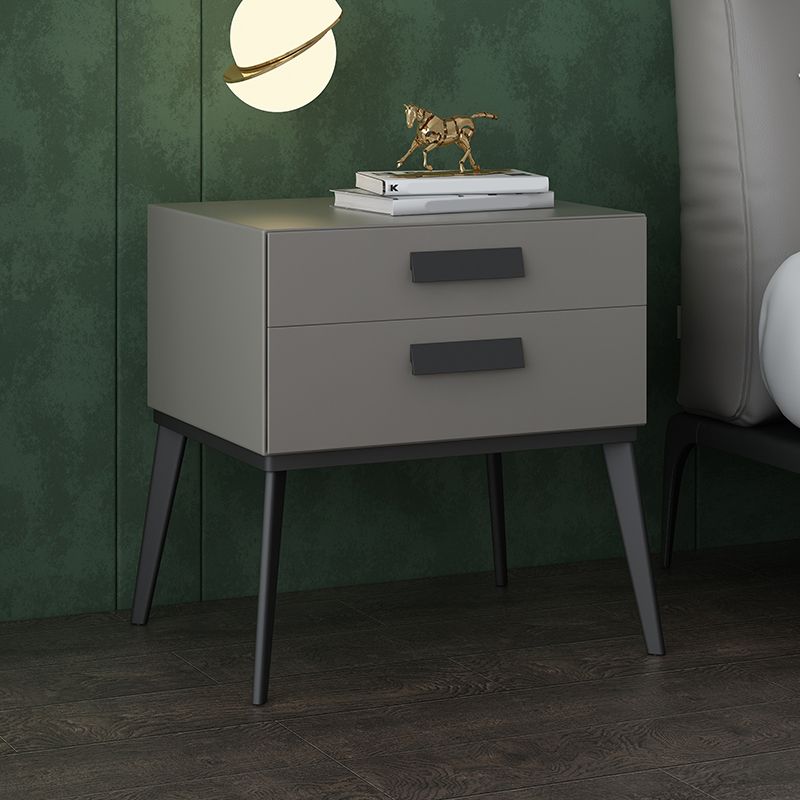 Wooden and Leather Bedside Cabinet Modern Minimalist Bedside Table with Drawers Clearhalo 'Bedroom Furniture' 'furn' 'furn_night_stand' 'Furniture' 'night_stand' 'Nightstands' 1200x1200_37f1021c-4a55-41c3-8df8-1804cc4c377a