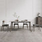 Mid-Century Modern Dining Table Rectangle Stone Top 4 Legs Dining Site Table Clearhalo 'Dining Tables & Seating' 'Dining Tables' 'dining_table' 'furn' 'furn_dining_table' 'Furniture' 'furniture_dining_table' 'Kitchen & Dining Furniture' 'kitchen' 'kitchen_dining_table' 1200x1200_37f34b48-be5f-4628-a42a-1f43ce46893c