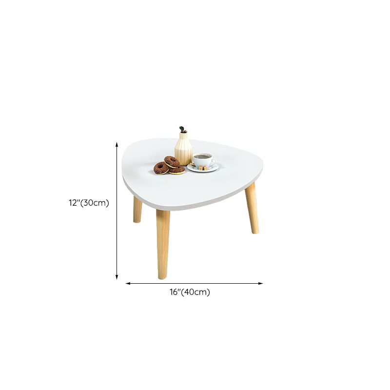 Modern Wood Side Table Bedroom No Distressing End Table with 4 Legs Clearhalo 'Coffee & Accent Tables' 'Coffee Tables' 'coffee_tables' 'furn' 'furn_coffee_tables' 'Furniture' 'Living Room Furniture' 1200x1200_37f462cc-e6fe-432c-b7d2-b01ded820341