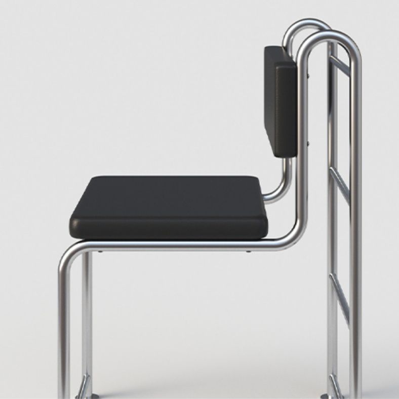 Contemporary Side Chair Metal Open Back Dining Room Chair for Indoor Clearhalo 'Dining Chairs' 'Dining Tables & Seating' 'dining_chair' 'furn' 'furn_dining_chair' 'Furniture' 'Kitchen & Dining Furniture' 1200x1200_37f6301a-a550-42e3-ac21-963bd2c1bebd