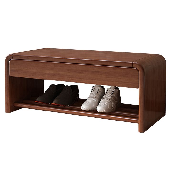 Mid-Century Modern Seating Bench Rectangle Shoe Storage Accent Bench Clearhalo 'Benches' 'Chairs & Seating' 'furn' 'furn_benches' 'Furniture' 'Living Room Furniture' 1200x1200_37f7c011-decb-4e59-b949-95c51666f5d5