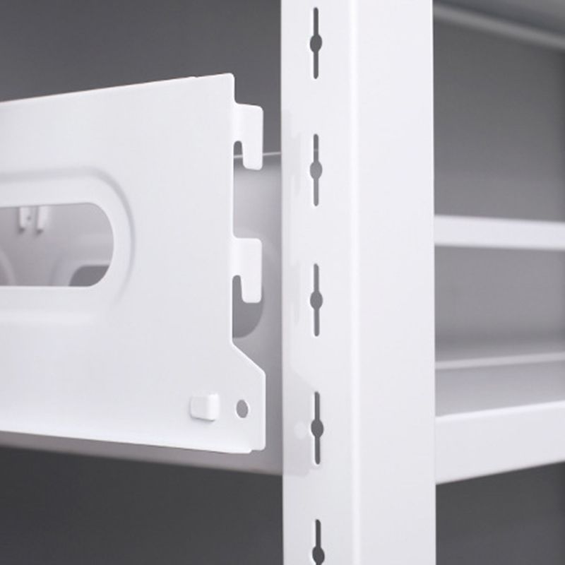 Standard Metal Bookshelf 5 Tiers Contemporary Bookcase for Home Office 78.7"H Clearhalo 'Bookcases' 'furn' 'furn_bookcases' 'Furniture' 'Office Furniture' 1200x1200_37f9904c-fe88-4947-a048-28a7f8733cce