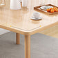 Standard Height Wooden Top Dining Set with 4 Light Brown Wood Legs for Dining Furniture Clearhalo 'Dining Room Sets' 'Dining Tables & Seating' 'dining_room_set' 'Furniture' 'furniture_dining_room_set' 'Kitchen & Dining Furniture' 'kitchen&dining_furn' 'kitchen' 1200x1200_37fa7a81-edd7-4ac6-a6ad-1a20b8c3c9ef