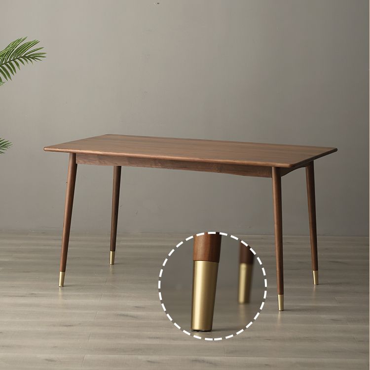 Contemporary Solid Wood Top Dining Room Furniture with Wooden 4 Legs Table Dinette Set Clearhalo 'Dining Room Sets' 'Dining Tables & Seating' 'dining_room_set' 'furn' 'furn_dining_room_set' 'Furniture' 'furniture_dining_room_set' 'Kitchen & Dining Furniture' 'kitchen&dining_furn' 'kitchen' 1200x1200_37fb940a-f45a-4143-afcb-14a5db5d888e