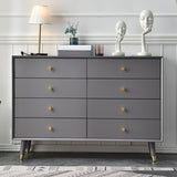 Modern de almacenamiento de madera maciza dormitorio de cofre de 16 "D COMBAÑO DE CHECHO DE ALMACENAMIENTO con cajones