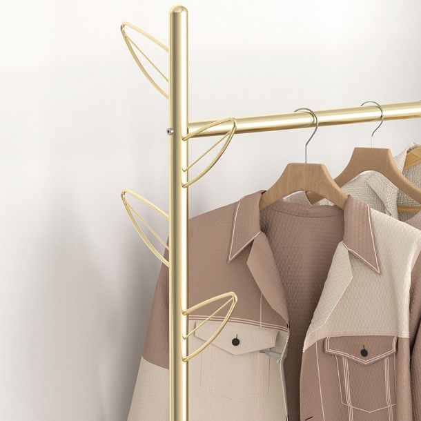 Moderne Metallhalle -Hallbaum -Kleiderbügelhaken und Lagerscheltrack