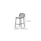 Indoor Living Room Bar Stool Upholstered Bar Stool with Footrest