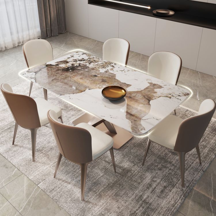 Sintered Stone 1/2/5/7 Pieces Dining Set Luxury Dining Furniture Set /Separate Items Clearhalo 'Dining Room Sets' 'Dining Tables & Seating' 'dining_room_set' 'furn' 'furn_dining_room_set' 'Furniture' 'furniture_dining_room_set' 'Kitchen & Dining Furniture' 'kitchen&dining_furn' 'kitchen' 1200x1200_38040586-640d-43b5-8d75-3b43b2f8e16c