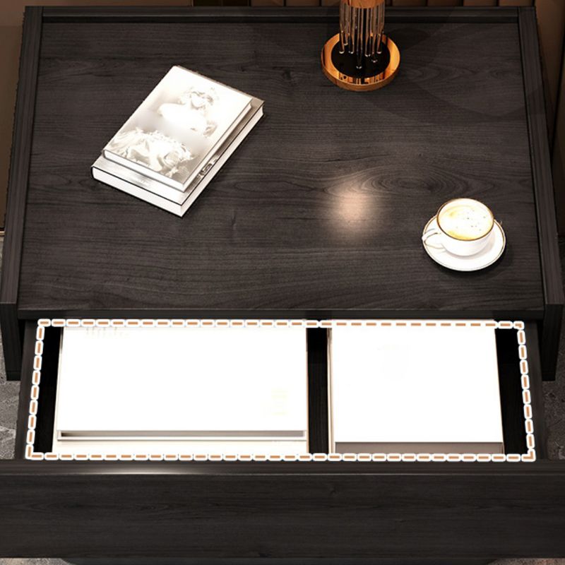 Glam 1 tiroir lits table de chevet tiroir rangement accent table table de chevet de table inclus