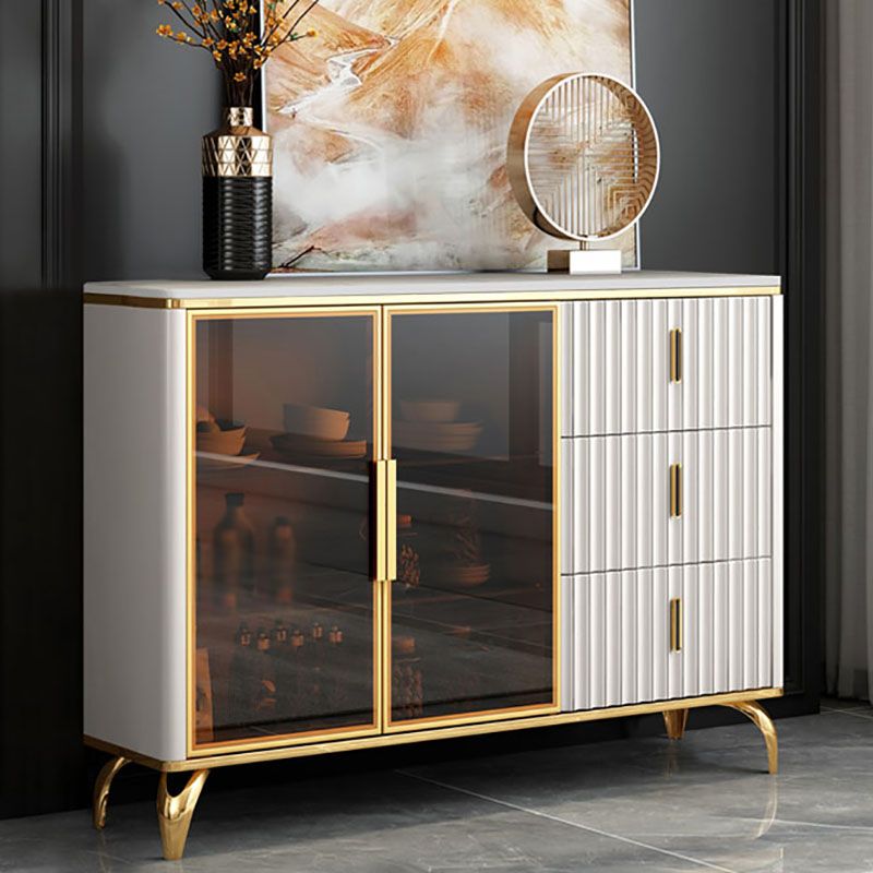 Carmadio in pietra in pietra di altezza da 36 pollici in stile moderno per cucina