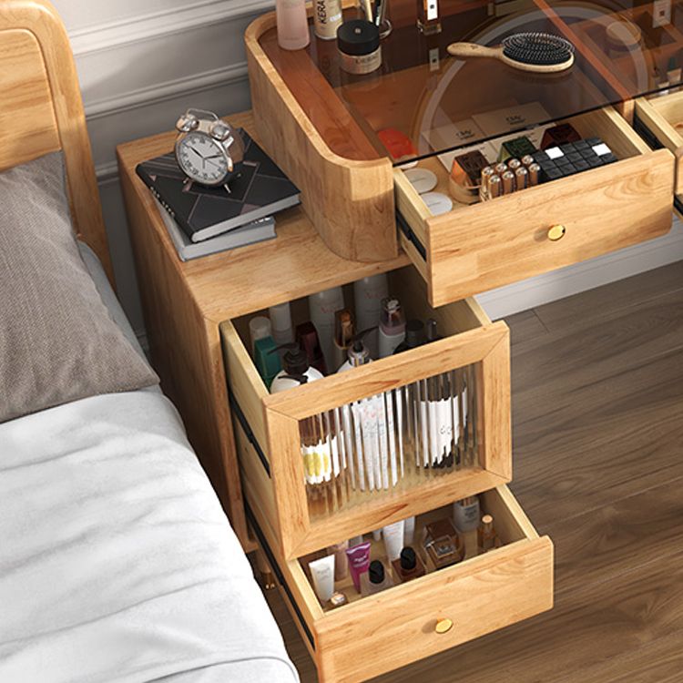 Cajos contemporáneos Costadores tocador de madera maciza