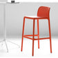 Industrial Plastic Low Back Bar Stool Armless Stackable Bar Stool Clearhalo 'Bar Furniture' 'Bar Stools' 'bar_stools' 'furn' 'furn_bar_stools' 'Furniture' 'Kitchen & Dining Furniture' 1200x1200_380d30a3-46f2-4556-a37c-455d421edbaf