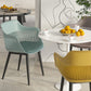 Plastic Arm Chair Modern Style Open Back Chair for Dining Room