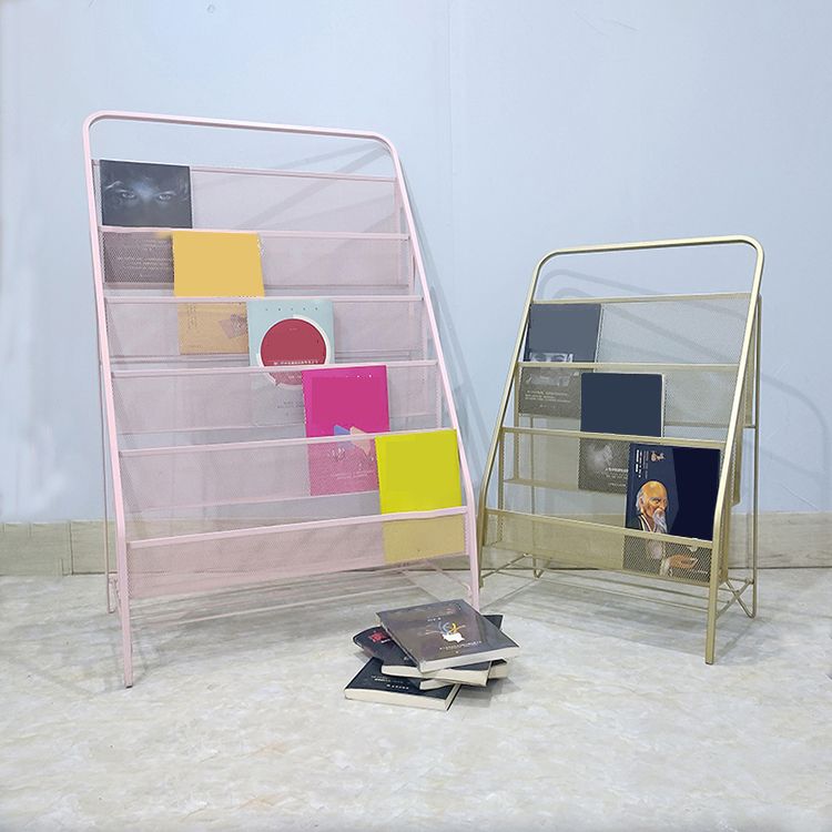 Industrial Ladder Bookcase Metal Vertical Book Shelf for Home Office Clearhalo 'Bookcases' 'furn' 'furn_bookcases' 'Furniture' 'furniture_bookcases' 'Office Furniture' 1200x1200_380e0064-6d70-428d-abd7-22316a0a378a