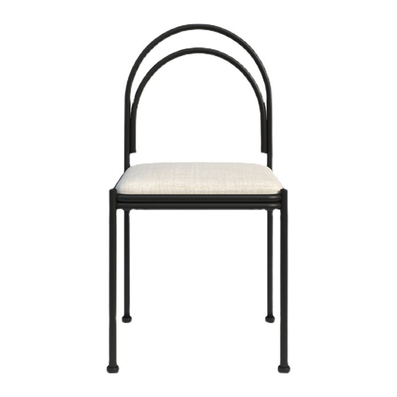 Contemporary Upholstered Armless Dining Chair Open Back Dining Chair for Home Clearhalo 'Dining Chairs' 'Dining Tables & Seating' 'dining_chair' 'furn' 'furn_dining_chair' 'Furniture' 'furniture_dining_chair' 'Kitchen & Dining Furniture' 1200x1200_38100071-a261-4e0b-8ce0-7afeeb0f701d