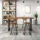 1/2/5 Pieces Rectangular Counter Set Industrial Solid Wood Bar Table Set for Home Use Clearhalo 'Bar Furniture' 'furn' 'furn_home_bar_bar_sets' 'Furniture' 'Home Bars & Bar Sets' 'home_bar_bar_sets' 'Kitchen & Dining Furniture' 1200x1200_3811af9e-d89f-406f-8109-73e3c23f085e