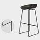 Modern Armless Backrest Counter Stool Iron Cafe Bar Stool with Pedal and Acrylic Seat Clearhalo 'Bar Furniture' 'Bar Stools' 'bar_stools' 'furn' 'furn_bar_stools' 'Furniture' 'furniture_bar_stools' 'Kitchen & Dining Furniture' 1200x1200_3811c62d-1a54-4bb2-ad05-261ff32572d4