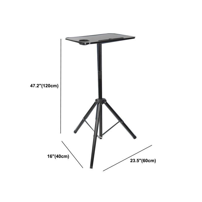 15" Wide Modern Standing Desk Wooden Adjustable Writing Desk