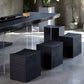 Black Modern Double Pedestal Table Rectangle Pine Solid Wood Top Dining table Clearhalo 'Dining Tables & Seating' 'Dining Tables' 'dining_table' 'furn' 'furn_dining_table' 'Furniture' 'furniture_dining_table' 'Kitchen & Dining Furniture' 1200x1200_3813b210-9cff-4536-b0dd-cb15c054b667