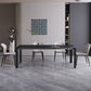 Industriële keuken eettafel rechthoekig 4 poten eettafel