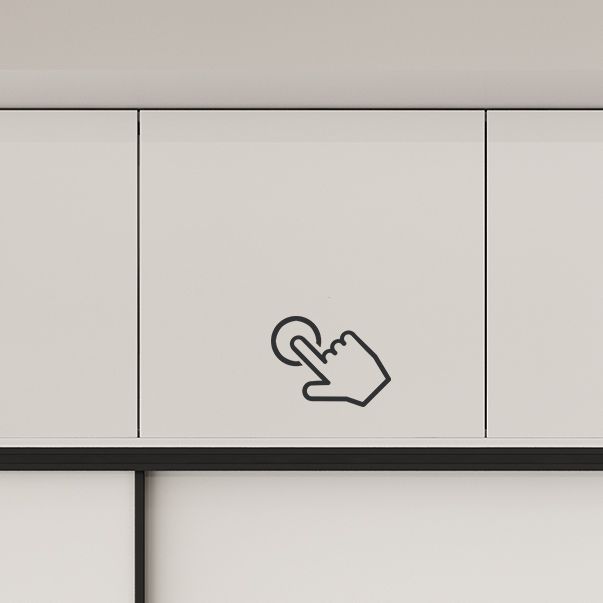 White Colour Wooden Wardrobe Cloth Rod Included Wardrobe Closet with Shelves Clearhalo 'Armoires & Wardrobes' 'armoires_wardrobes' 'Bedroom Furniture' 'furn' 'furn_armoires_wardrobes' 'Furniture' 1200x1200_3816d9f9-c7c9-40ec-93ce-381f0bd83d28