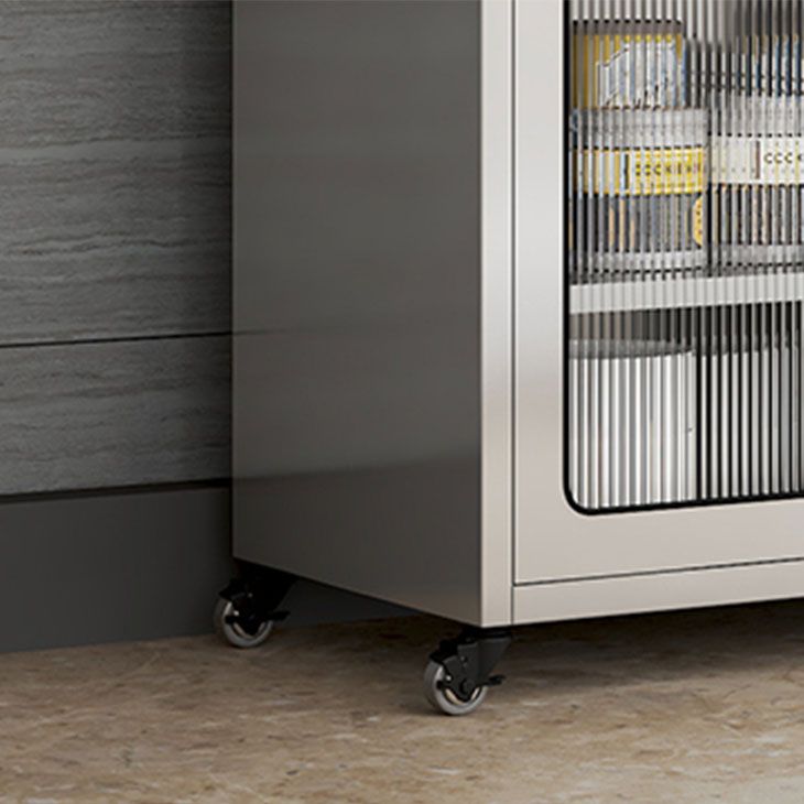 Panneau latéral de style moderne Carte de métal latérale avec porte à domicile