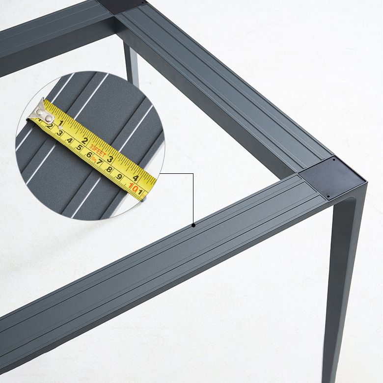 Modern Sintered Stone Black Dining Set with Rectangle Table and Black Legs Kitchen Dining Set Clearhalo 'Dining Room Sets' 'Dining Tables & Seating' 'dining_room_set' 'furn' 'furn_dining_room_set' 'Furniture' 'furniture_dining_room_set' 'Kitchen & Dining Furniture' 'kitchen&dining_furn' 'kitchen' 1200x1200_382068b7-b43f-44d2-858f-3c407f5d0335