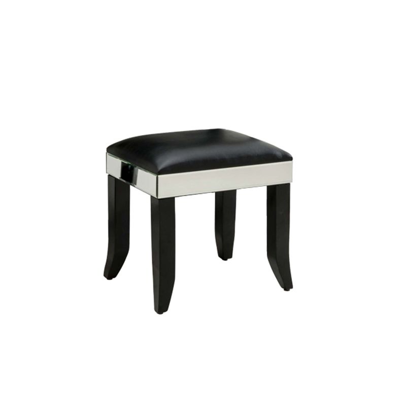 Tabla de tocador de espejo tri-plegable Juego de tocador de 21.5 "de ancho de 2 cavadores de ancho de ancho de ancho