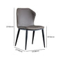 Modern Style Upholstered Side Chair Wingback Parsons Chair for Home Use Clearhalo ' kitchen&dining_furn' 'Dining Chairs' 'Dining Tables & Seating' 'dining_chair' 'Furniture' 'furniture_dining_chair' 'Kitchen & Dining Furniture' 'kitchen' 1200x1200_3821eb52-b743-4a59-82eb-4afaf8378952