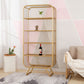 Industrial Metal Standard Bookshelf Closed Back Vertical Bookcase for Bedroom Clearhalo 'Bookcases' 'furn' 'furn_bookcases' 'Furniture' 'furniture_bookcases' 'Office Furniture' 1200x1200_38245065-4e6a-4561-8a42-8f8299d14b84