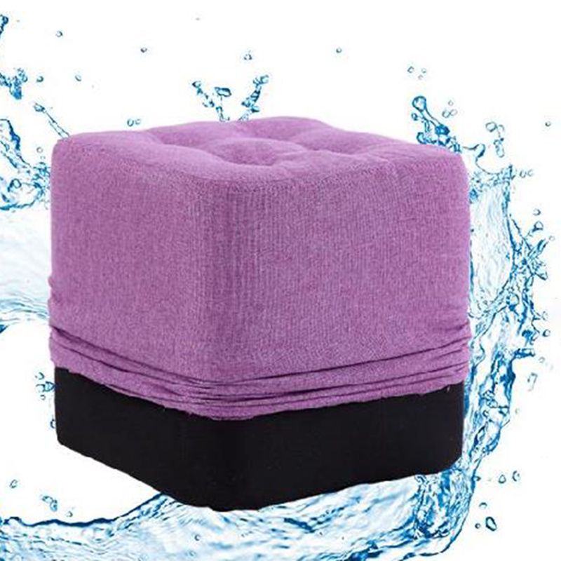 Modern Pouf Ottoman Fabric Upholstered Tufted Solid Color Square Ottoman Clearhalo 'furn' 'furn_ottomans_poufs' 'Furniture' 'Living Room Furniture' 'Ottomans & Poufs' 'ottomans_poufs' 1200x1200_3824ced4-b7cf-4d0b-9522-466067d1763c