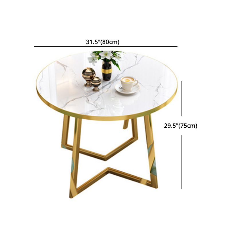 Glam 1/2/5 Pieces Dining Set Stone Geometry Wood Dining Table for Dining Room Clearhalo 'Dining Room Sets' 'Dining Tables & Seating' 'dining_room_set' 'furn' 'furn_dining_room_set' 'Furniture' 'furniture_dining_room_set' 'Kitchen & Dining Furniture' 'kitchen&dining_furn' 'kitchen' 1200x1200_38276eec-2e47-4171-b373-abb646b27a8f