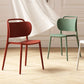 Modern Style Side Chair Plastic Indoor Dining Chair for Living Room