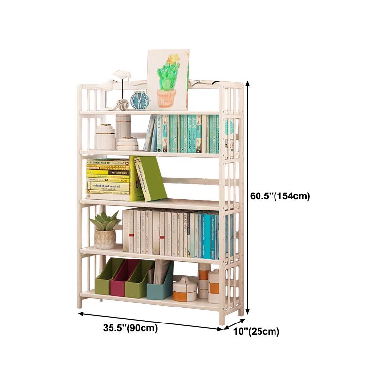 White Manufactured Etagere Bookshelf Modern Open Vertical Bookcase Clearhalo 'Bookcases' 'furn' 'furn_bookcases' 'Furniture' 'furniture_bookcases' 'Office Furniture' 1200x1200_382d9b77-fdb6-40b3-ad69-62b43cb67dd8