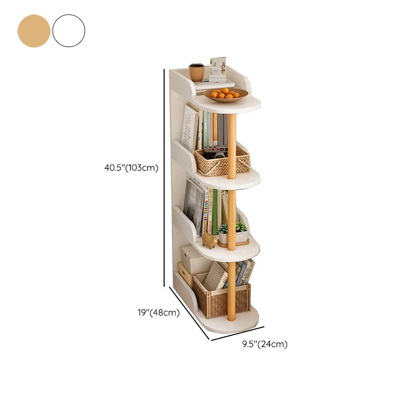 Engineered Wood Bookcase Standard Contemporary Bookshelf with Shelves Clearhalo 'Bookcases' 'furn' 'furn_bookcases' 'Furniture' 'Office Furniture' 1200x1200_38353e22-2fa1-4c70-bb34-a040c0591b6b