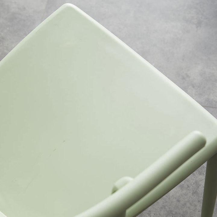 Multicolor Plastic Dining Armchair Contemporary Style Chair for Dining Room Clearhalo ' kitchen&dining_furn' 'Dining Chairs' 'Dining Tables & Seating' 'dining_chair' 'furn' 'furn_dining_chair' 'Furniture' 'furniture_dining_chair' 'Kitchen & Dining Furniture' 'kitchen' 1200x1200_3835a261-1c51-4764-afd2-b2e21d84278d