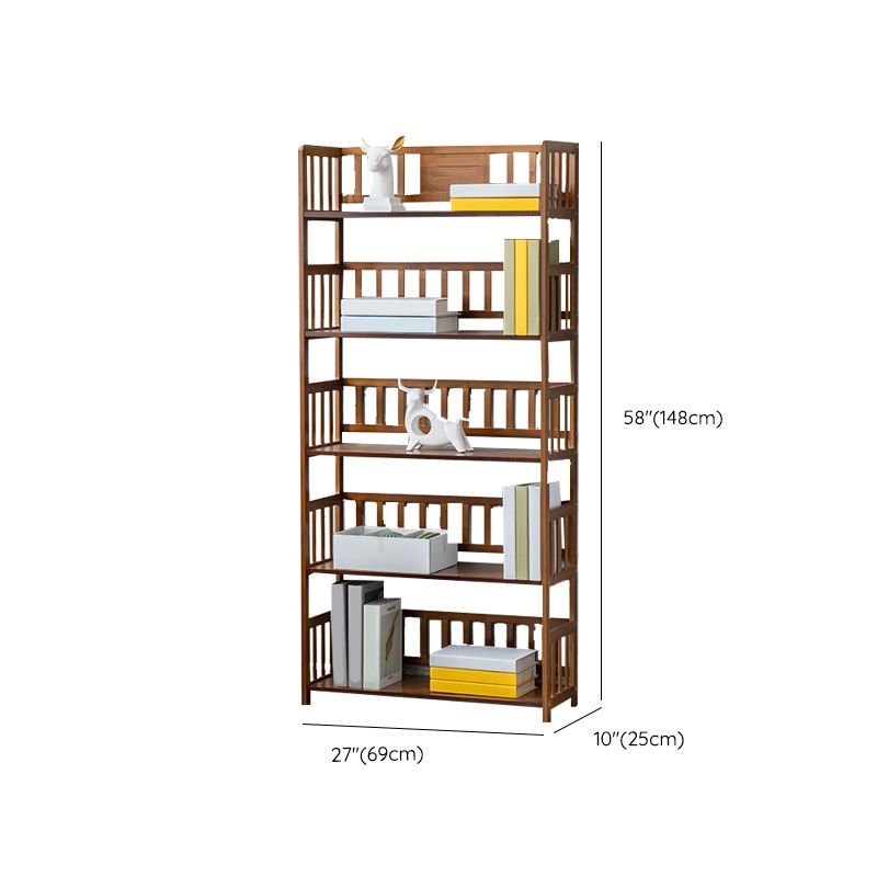 Bibliothèque en bambou standard de la bibliothèque standard à l'arrière contemporain pour le bureau à domicile