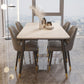 Rectangle Black Base Dining Table Modern Stone Table for Living Room Clearhalo 'Dining Tables & Seating' 'Dining Tables' 'dining_table' 'furn' 'furn_dining_table' 'Furniture' 'Kitchen & Dining Furniture' 1200x1200_383ba33d-e114-4590-8186-7fd079635adf