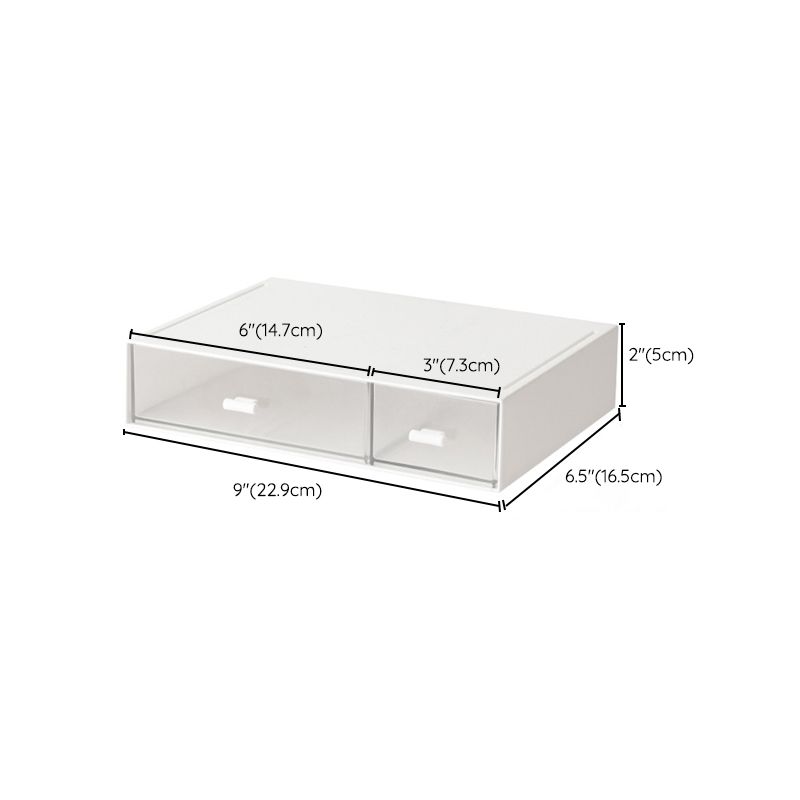 Moderni mobili cassetti di plastica mobile per la casa e l'ufficio