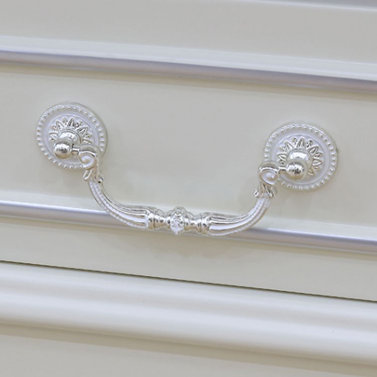 Glam TV Media Stand Solid Wood TV Stand Console met 2 laden