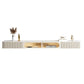 Contemporary Media Console Floating Stone Stand Console with Doors Clearhalo 'furn' 'furn_tv_stands_entertainment_centers' 'Furniture' 'Living Room Furniture' 'TV Stands & Entertainment Centers' 'TV Stands & Media Storage Furniture' 'tv_stands_entertainment_centers' 1200x1200_3840a410-626a-43dc-8166-297bbcb415ae