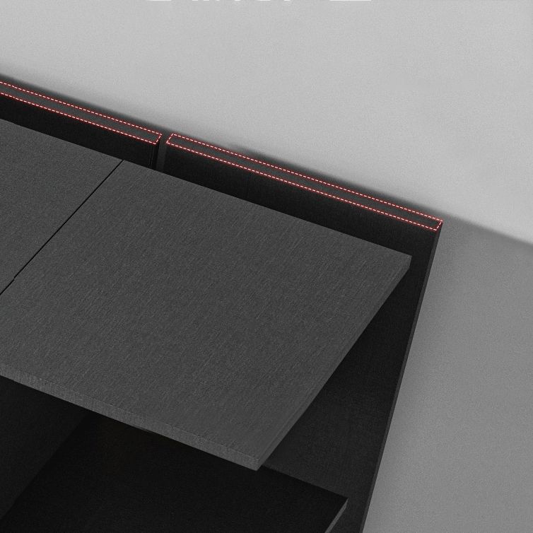 Modern Manufactured Wood Storage Cabinet High Gloss White Cabinet Clearhalo 'Armoires & Wardrobes' 'armoires_wardrobes' 'Bedroom Furniture' 'furn' 'furn_armoires_wardrobes' 'Furniture' 1200x1200_3841f66d-06f0-454c-9c29-7d03811cff9a