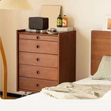 Modern & Contemporary Chest Square Accent Chest in Antique Finish