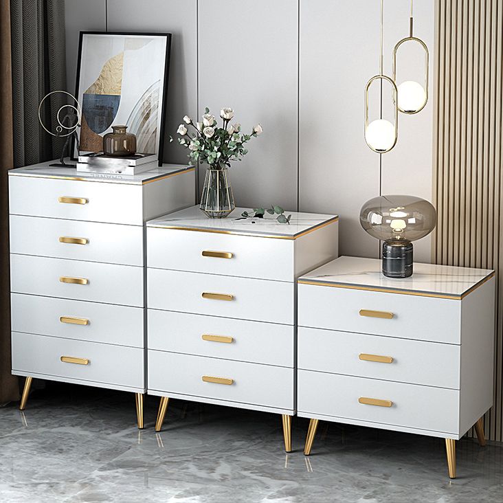 15,74 "cassa di accento moderno largo con cassetti